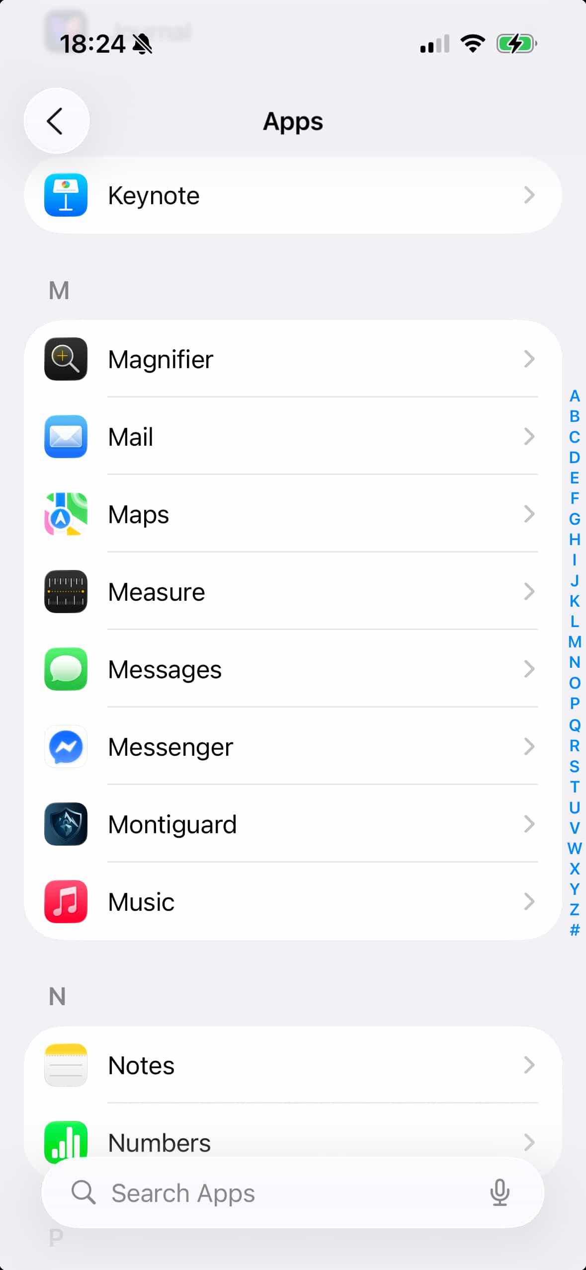Find and tap on Messages in Settings